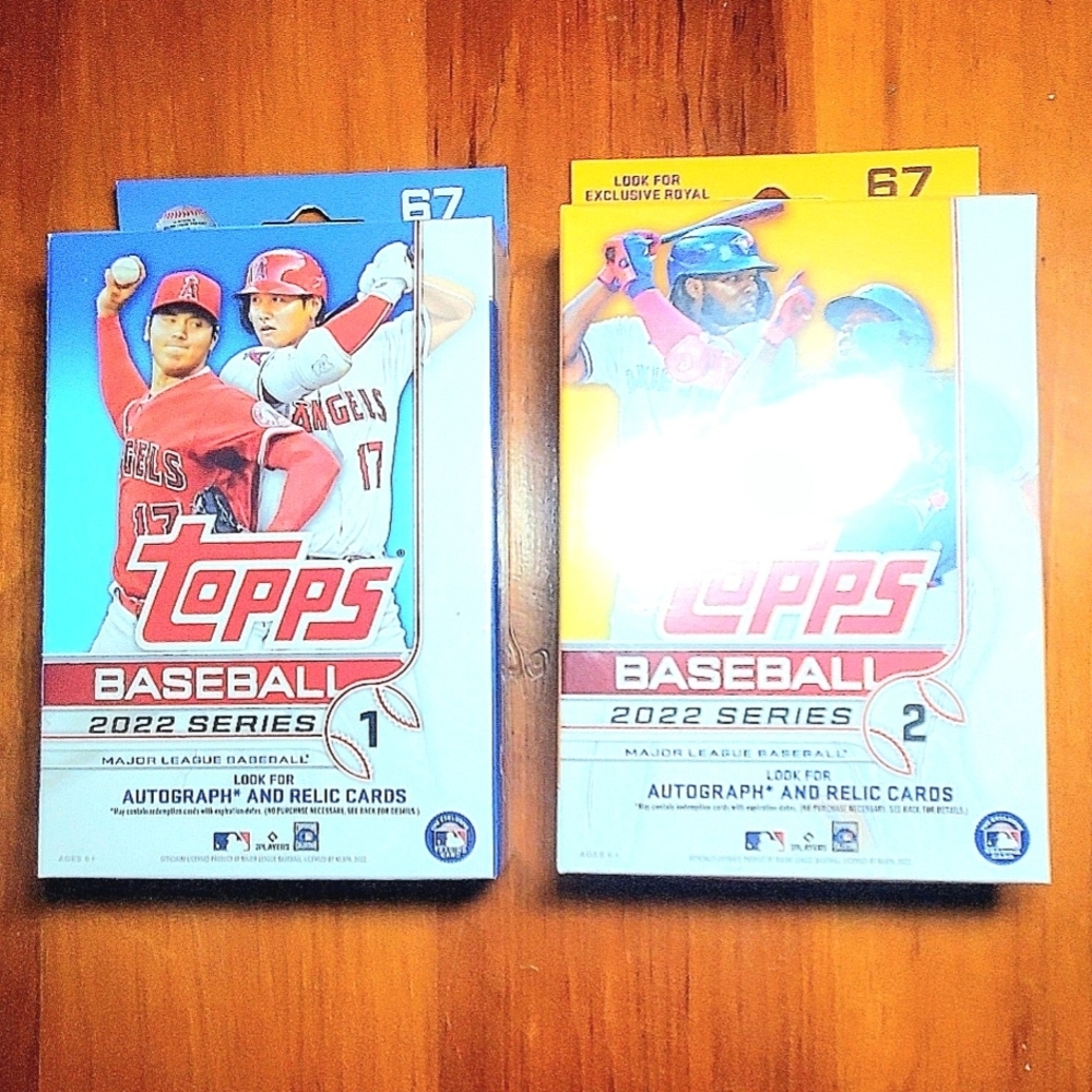 2022 Topps Series 1 & 2 Baseball Hanger Box New/Sealed! Low + FAST Shipping